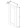 Fabuwood Allure Galaxy Biscuit 14 1/2" W X 29 1/2" H Decorative Door