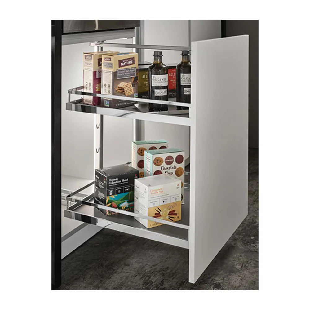 Fabuwood Illume Catalina Woodline 3 9" W Full Height Door Mounted Pull Out