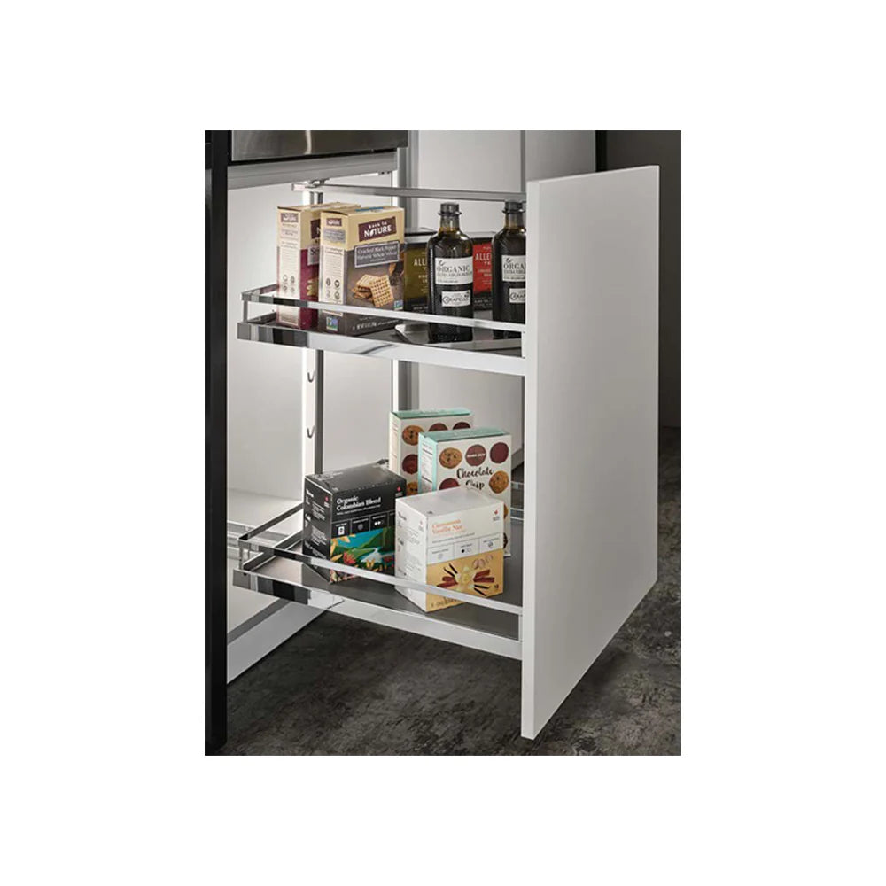 Fabuwood Illume Tuscany Verde Salvia 18" W Full Height Door Mounted Pull Out