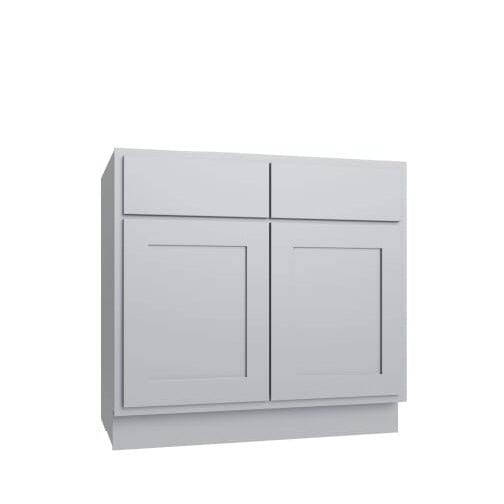 KCD Essential Gray Sink Base Cabinet - 36" W