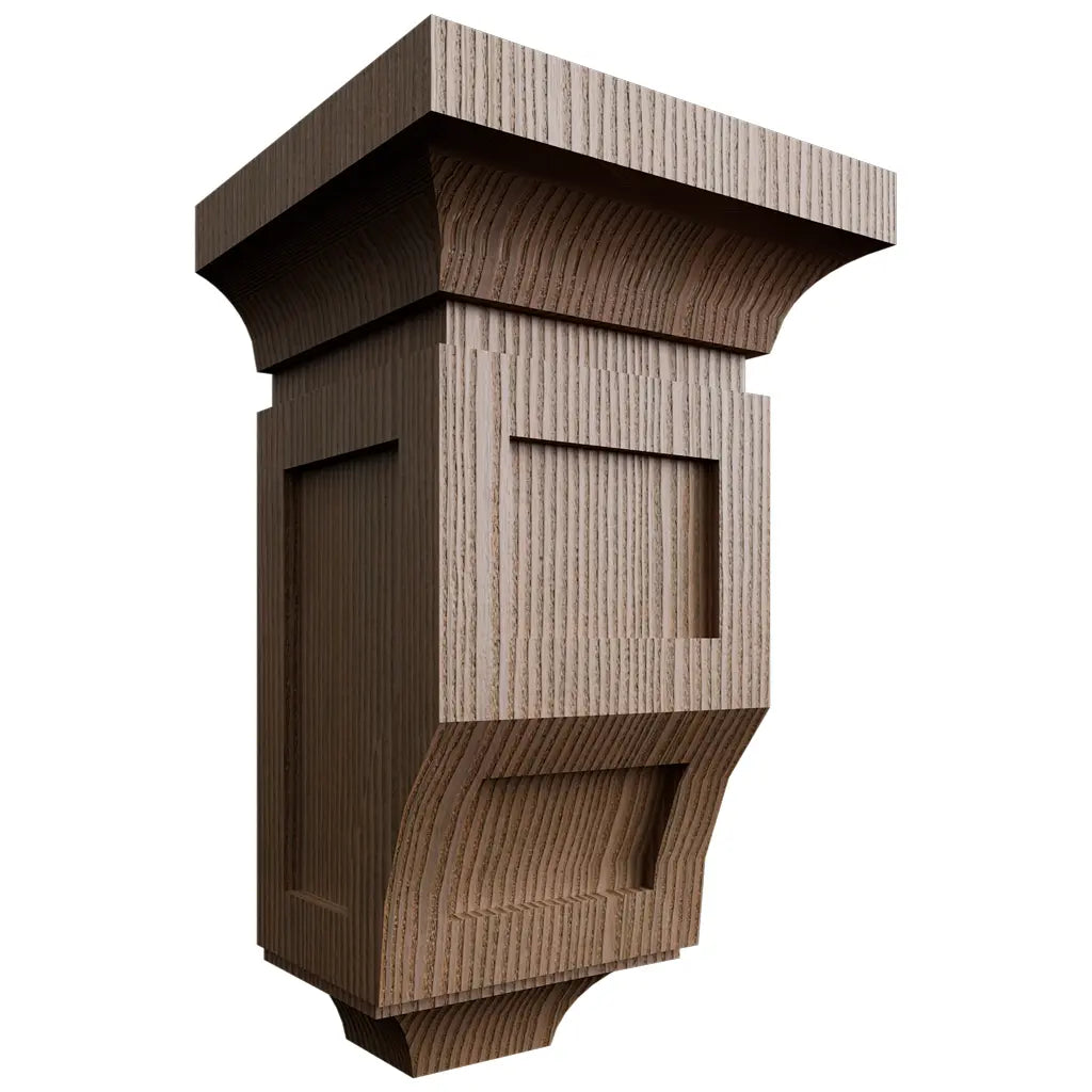Fabuwood Allure Luxe Canyon Oak 3 3/4" W X 6 1/2" H X 3 1/2" D Wall Corbels