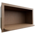 Fabuwood Allure Luxe Canyon Oak 30" W X 18" H X 12" D Microwave Cabinet