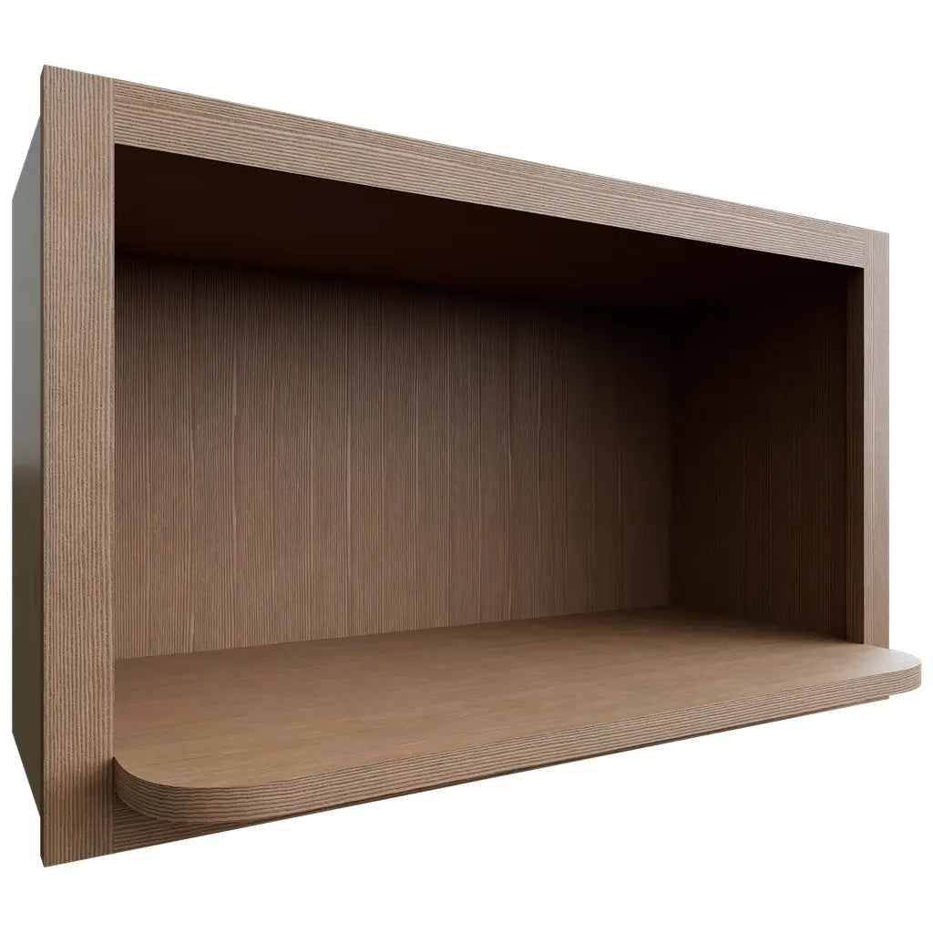 Fabuwood Allure Luxe Canyon Oak 30" W X 18" H X 12" D Microwave Cabinet