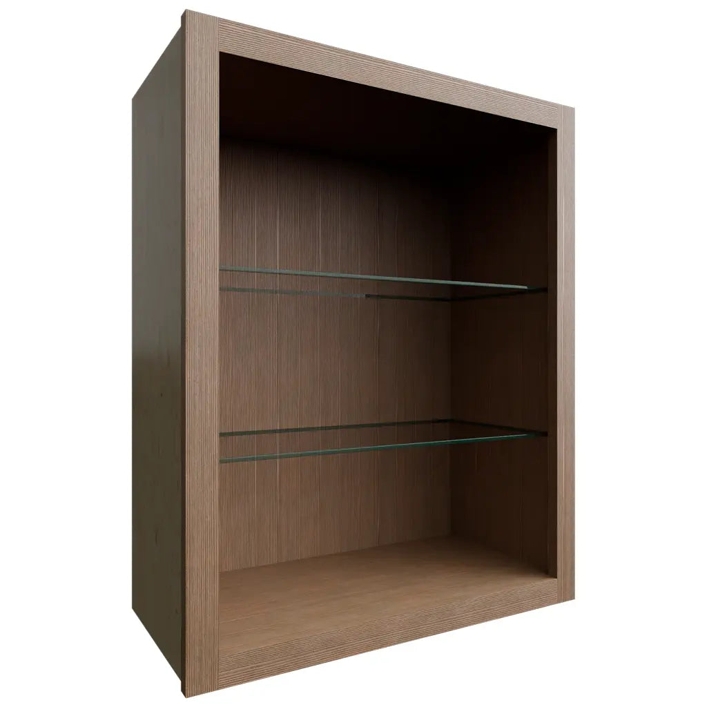 Fabuwood Allure Luxe Canyon Oak 24" W X 30" H X 12" D Wall No Door Cabinet
