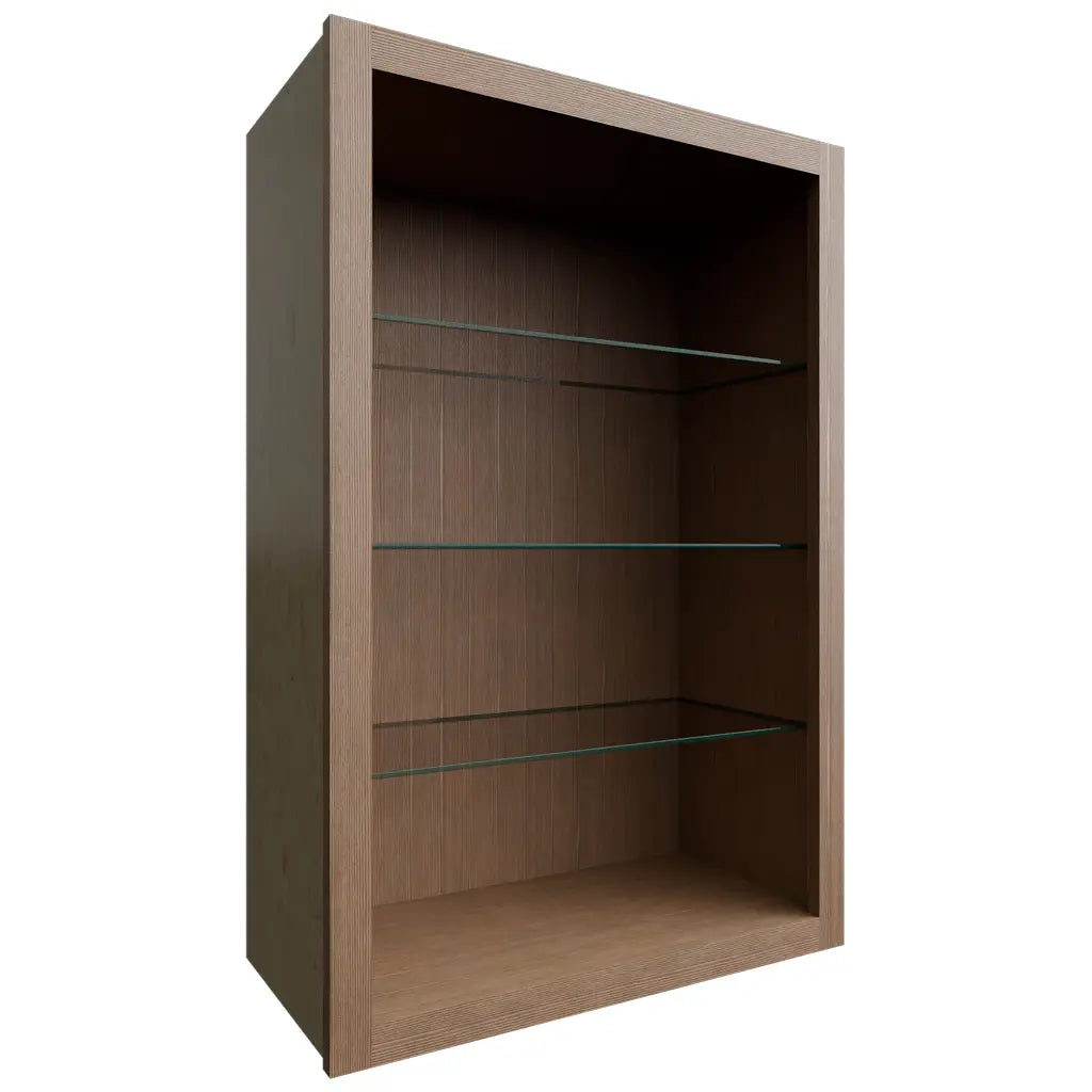 Fabuwood Allure Luxe Canyon Oak 24" W X 36" H X 12" D Wall No Door Cabinet