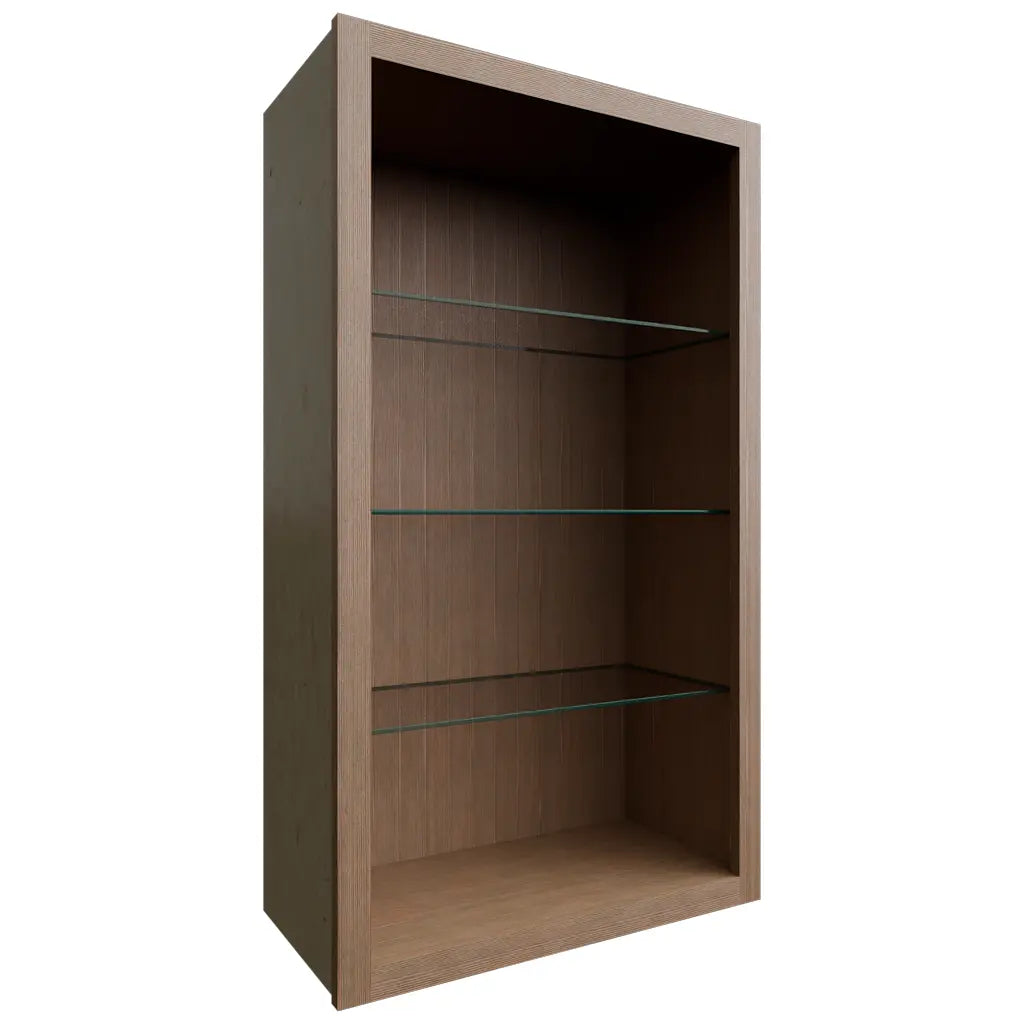 Fabuwood Allure Luxe Canyon Oak 24" W X 42" H X 12" D Wall No Door Cabinet