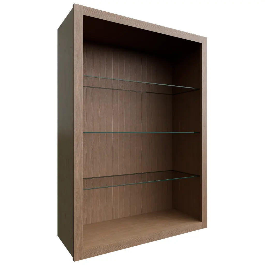 Fabuwood Allure Luxe Canyon Oak 30" W X 42" H X 12" D Wall No Door Cabinet