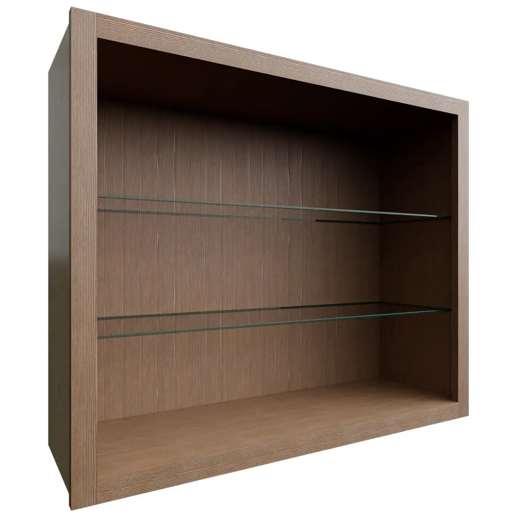 Fabuwood Allure Luxe Canyon Oak 36" W X 30" H X 12" D Wall No Door Cabinet