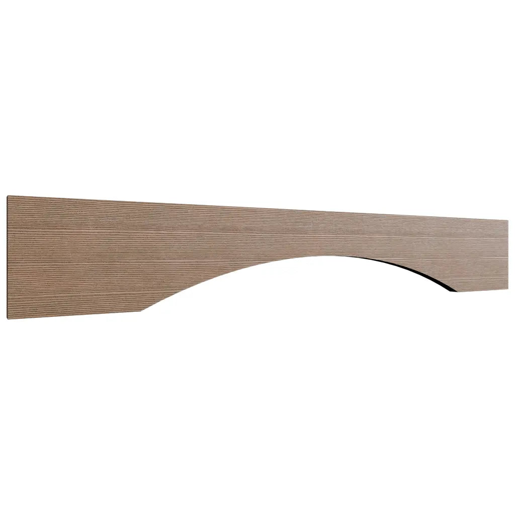 Fabuwood Allure Luxe Canyon Oak 36" W X 5 1/2" H Arched Valance