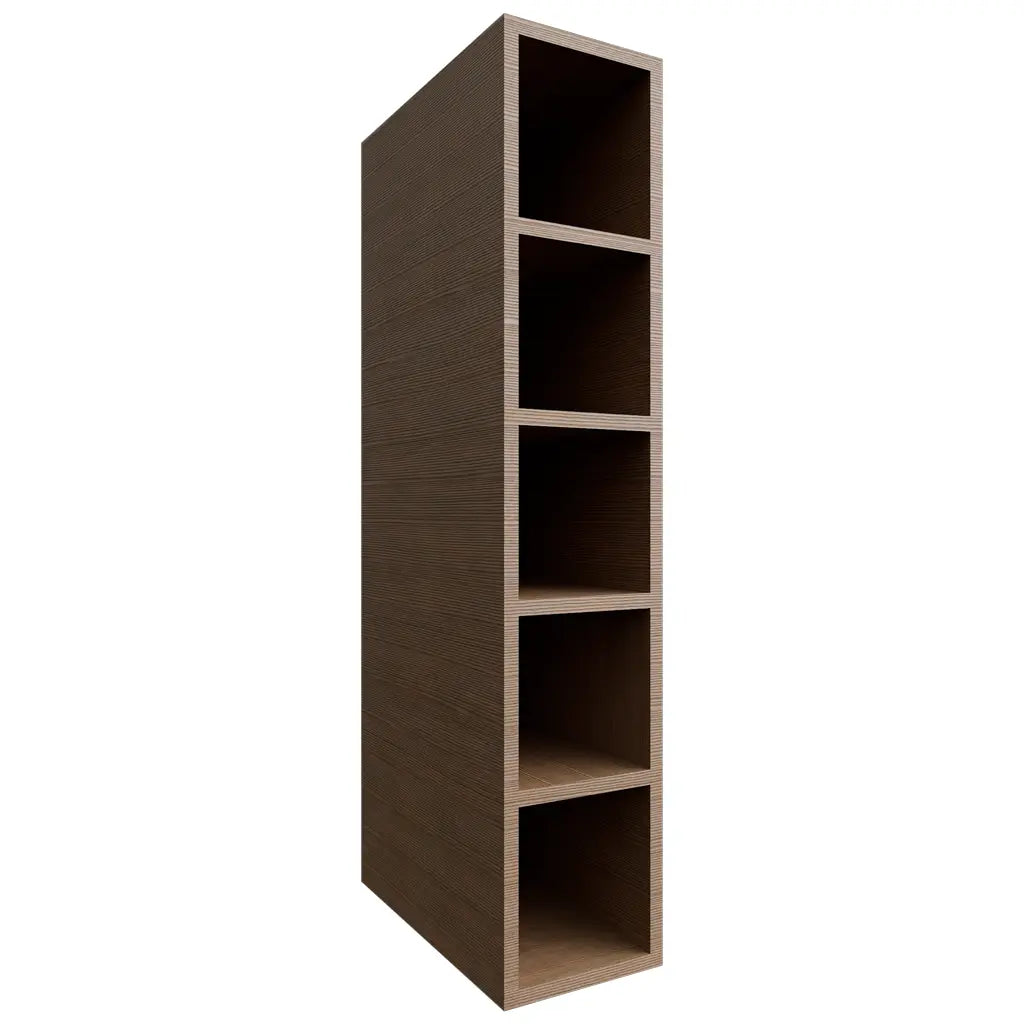 Fabuwood Allure Luxe Canyon Oak 06" W X 30" H X 12" D Wall Wine Cube