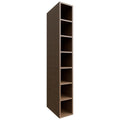 Fabuwood Allure Luxe Canyon Oak 06" W X 42" H X 12" D Wall Wine Cube