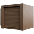 Fabuwood Allure Luxe Canyon Oak 24" W X 18" H X 12" D Wall Diagonal Corner Garage Appliance Cabinet