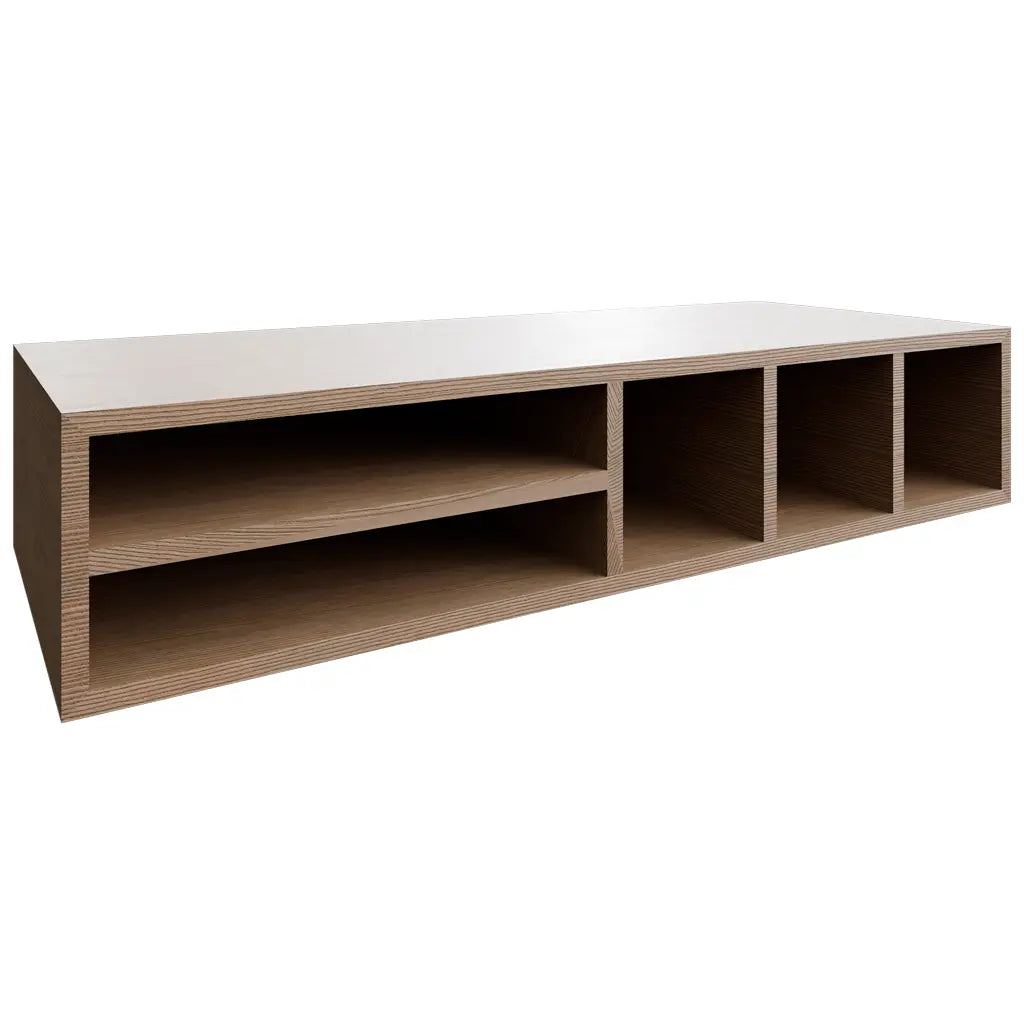 Fabuwood Allure Luxe Canyon Oak 30" W X 06" H X 12" D Wine Organiser Cabinet