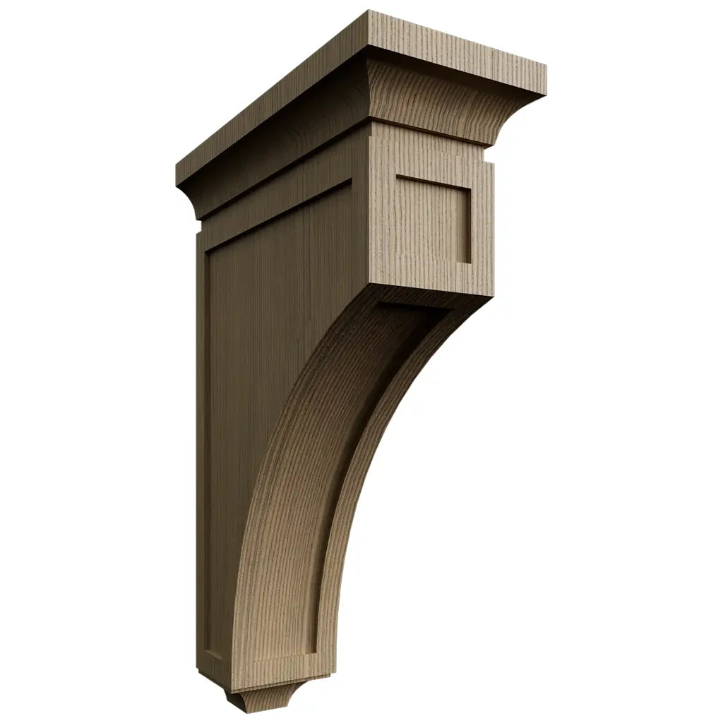 Fabuwood Allure Luna Desert Oak 3 1/2" W X 12 1/4" H X 8" D Wall Corbels