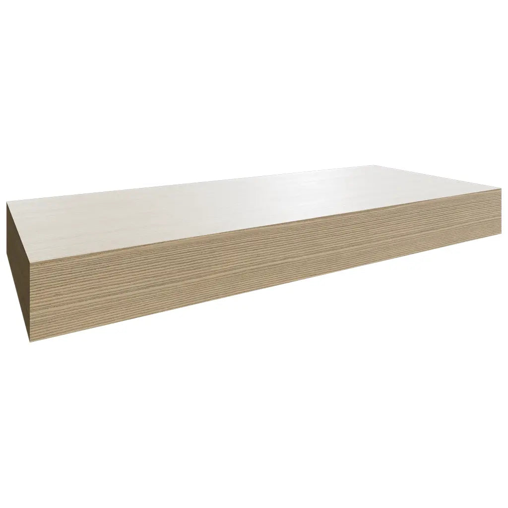 Fabuwood Allure Luna Desert Oak 24" W X 2 1/2" H X 10" D Floating Shelf