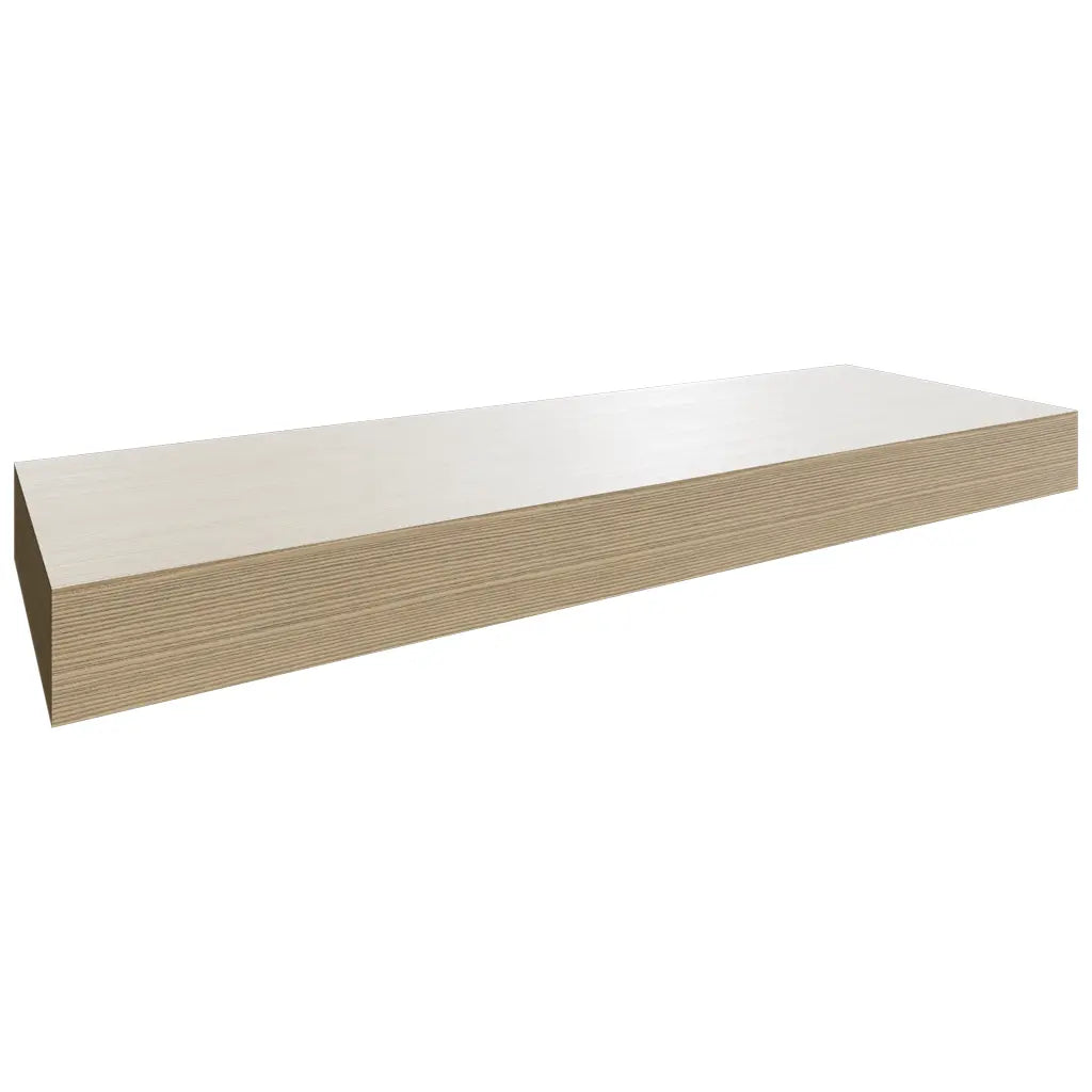Fabuwood Allure Luna Desert Oak 30" W X 2 1/2" H X 10" D Floating Shelf