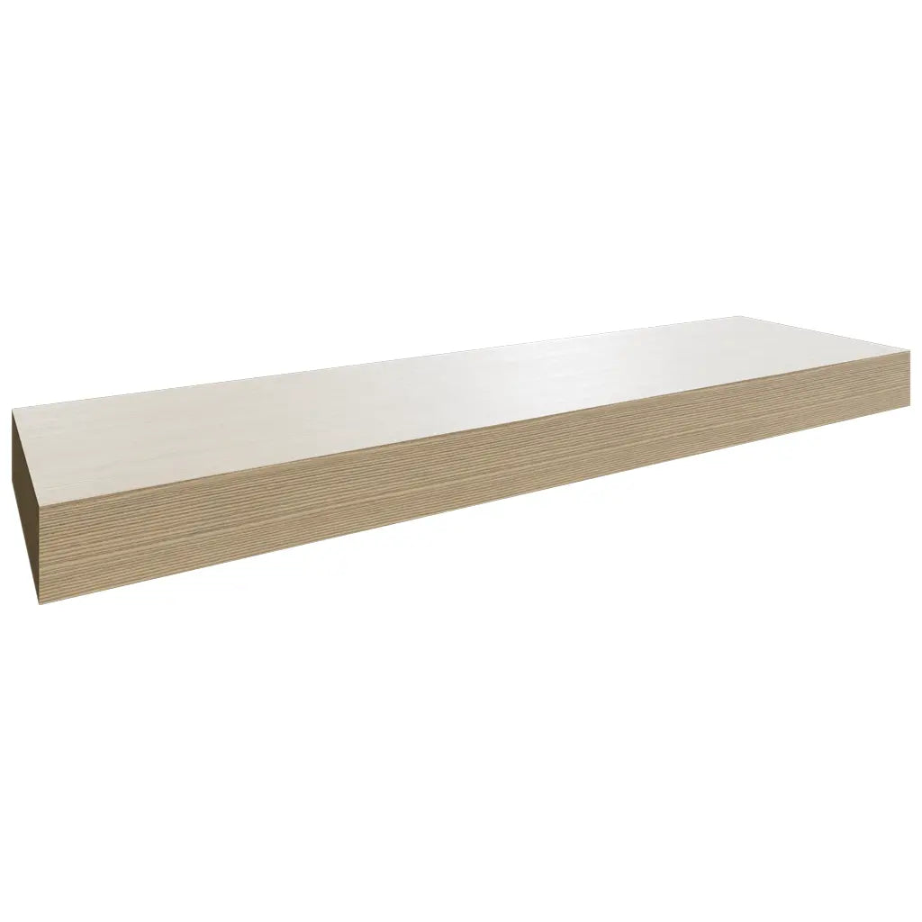Fabuwood Allure Luna Desert Oak 36" W X 2 1/2" H X 10" D Floating Shelf