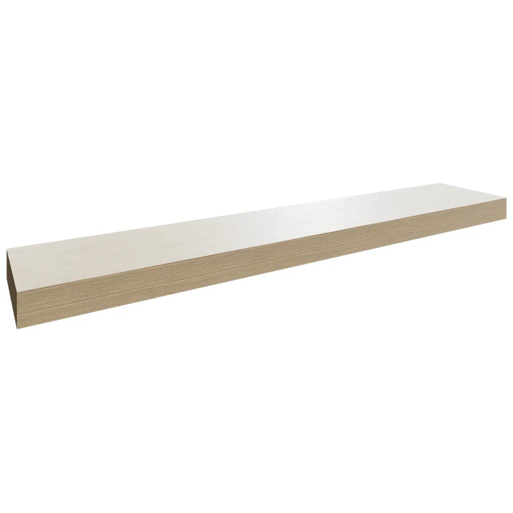 Fabuwood Allure Luna Desert Oak 54" W X 2 1/2" H X 10" D Floating Shelf