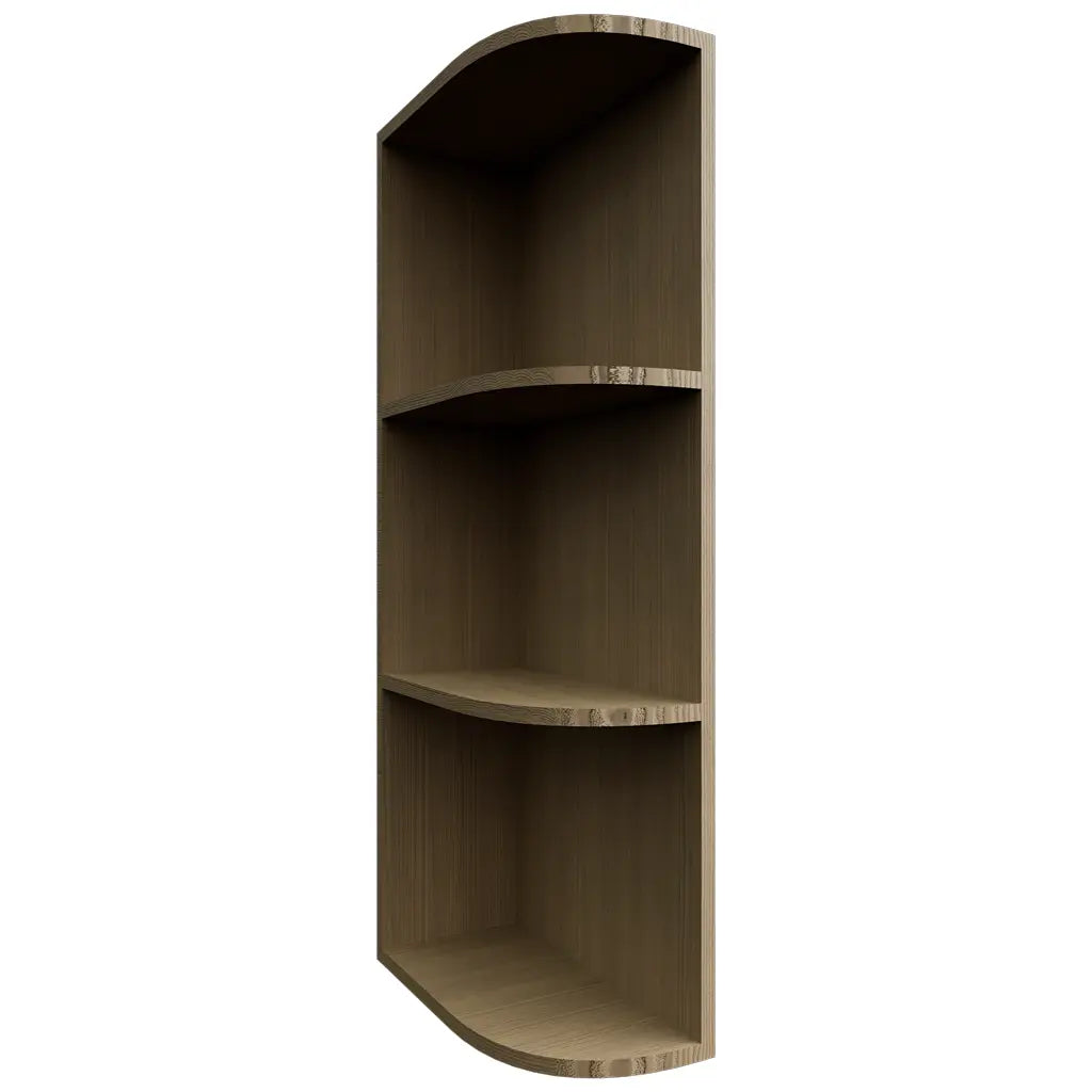 Fabuwood Allure Luna Desert Oak 06" W X 30" H X 12" D Wall Open Left End Cabinet