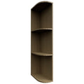 Fabuwood Allure Galaxy Desert Oak 06" W X 36" H X 12" D Wall Open Left End Cabinet