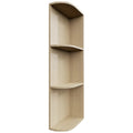 Fabuwood Allure Galaxy Desert Oak 06" W X 36" H X 12" D Wall Open End Cabinet
