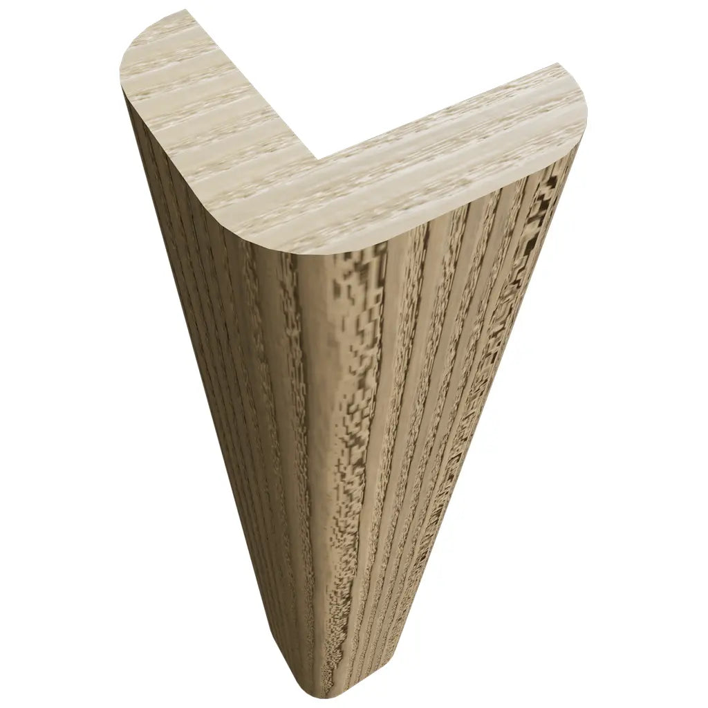 Fabuwood Allure Luna Desert Oak 5 /8" W X 5" H X 7/8" D Toe Kick Cap