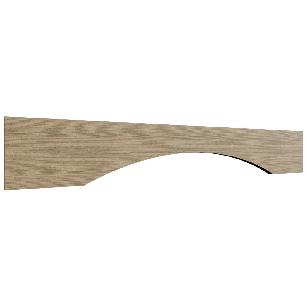 Fabuwood Allure Luna Desert Oak 36" W X 5 1/2" H  Arched Valance