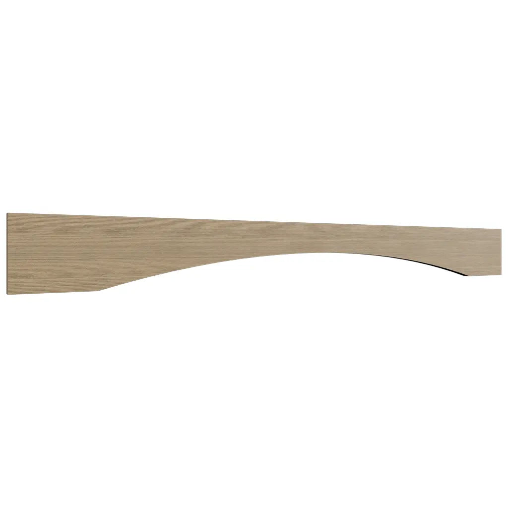 Fabuwood Allure Luna Desert Oak 54" W X 5 1/2" H  Arched Valance