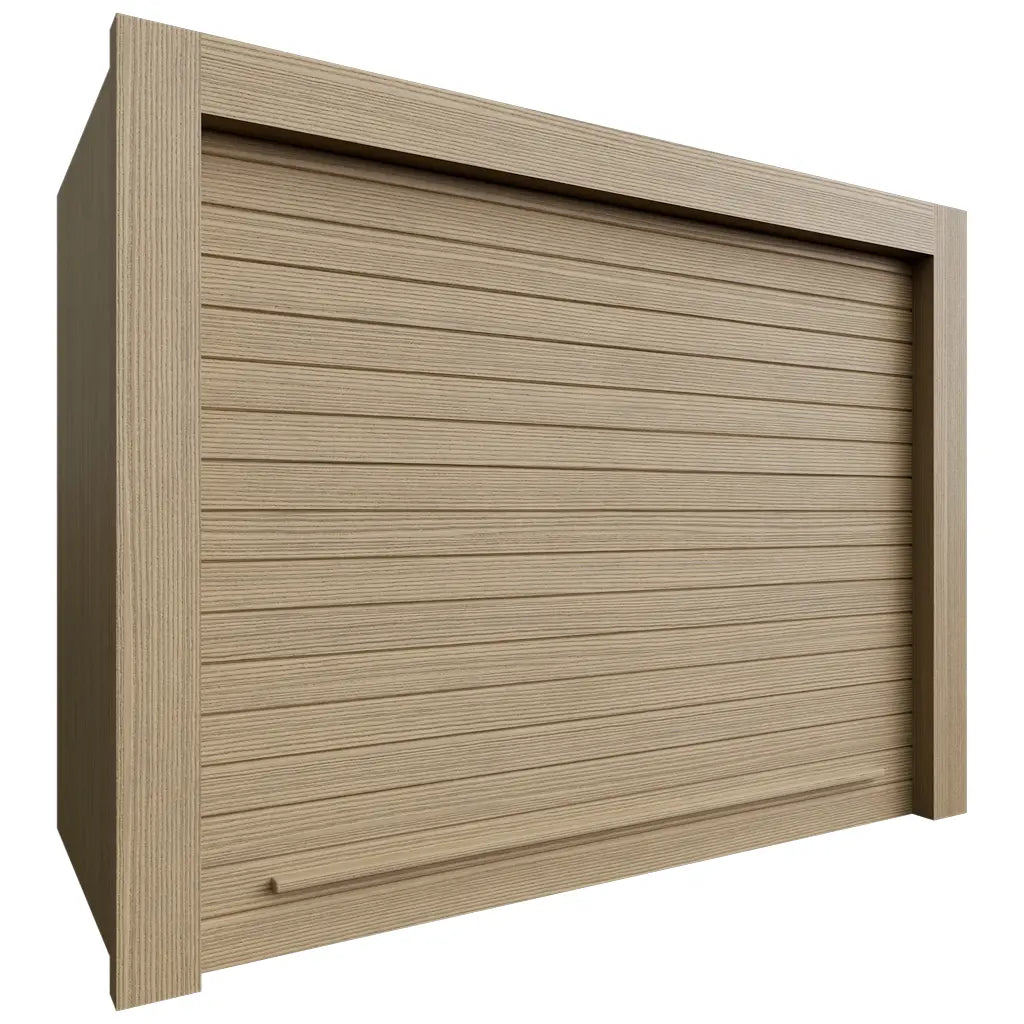 Fabuwood Allure Luxe Desert Oak 24" W X 18" H X 12" D Wall Appliance Garage Cabinet
