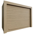 Fabuwood Allure Luxe Desert Oak 24" W X 18" H X 12" D Wall Appliance Garage Cabinet