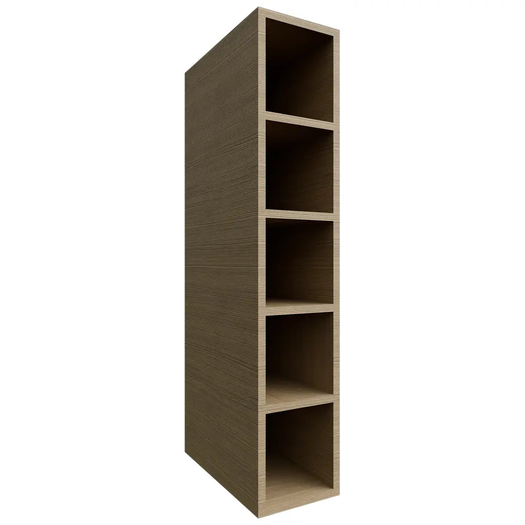 Fabuwood Allure Luna Desert Oak 06" W X 30" H X 12" D Wall Wine Cube