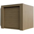 Fabuwood Allure Luxe Desert Oak 24" W X 18" H X 12" D Wall Diagonal Corner Garage Appliance Cabinet