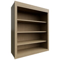 Fabuwood Allure Galaxy Desert Oak 30" W X 36" H X 12" D Wall Open Shelf Cabinet