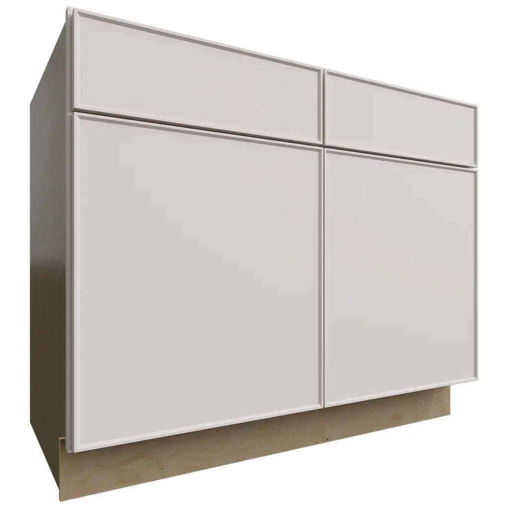 Fabuwood Allure Echo Dove 42" W X 34 1/2" H X 24" D Double Doors/Double Drawers Base Cabinet
