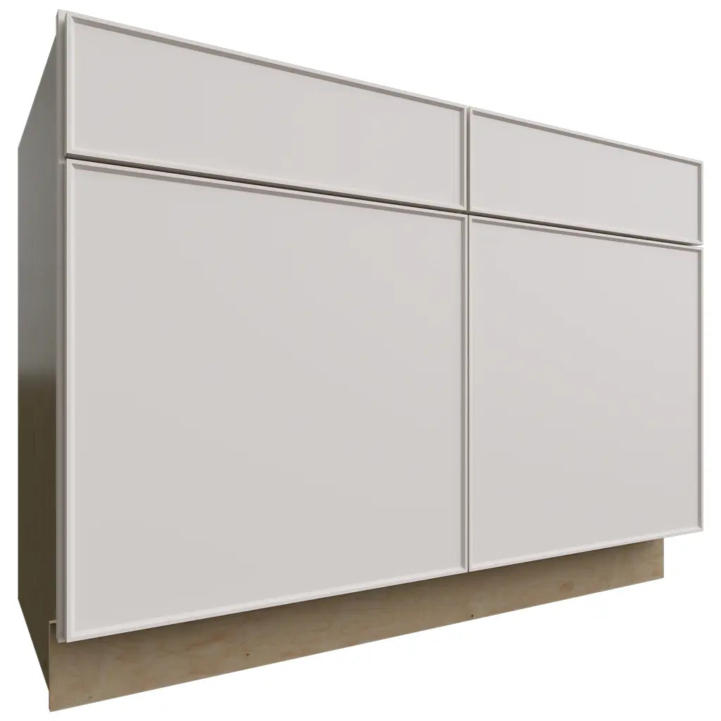 Fabuwood Allure Echo Dove 48" W X 34 1/2" H X 24" D Double Doors/Double Drawers Base Cabinet