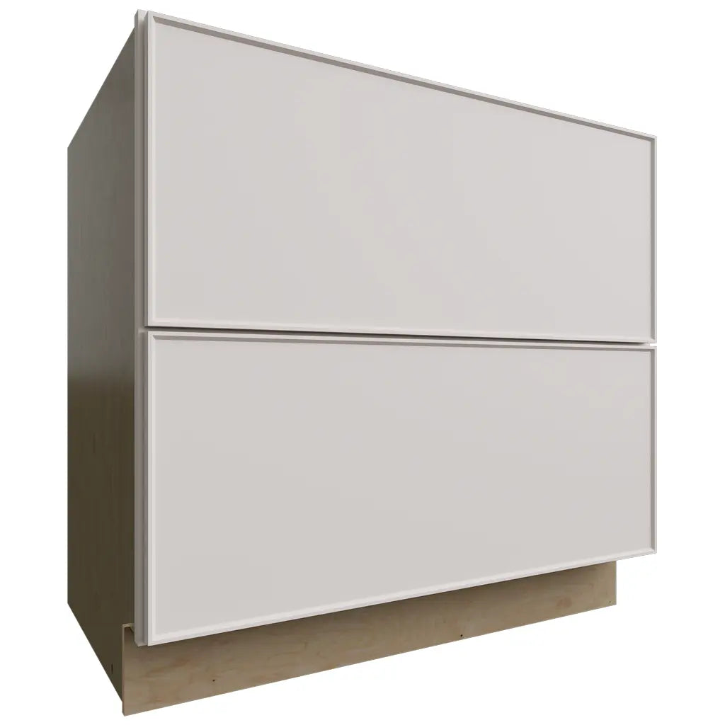 Fabuwood Allure Echo Dove 36" W X 34 1/2" H X 24" D 2 Drawer Base Cabinet