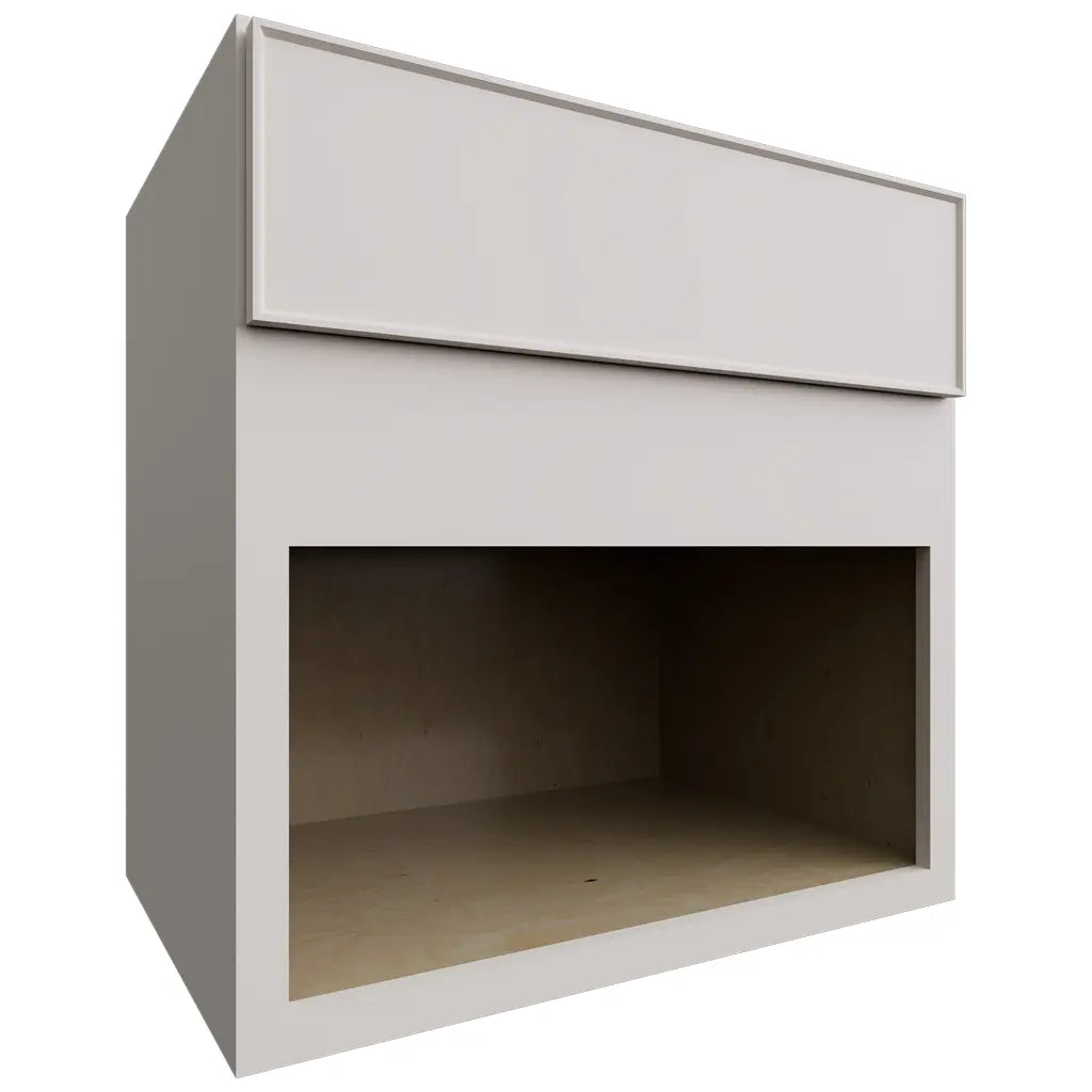 Fabuwood Allure Echo Dove 30" W X 30" H X 21" D Wall Microwave Cabinet