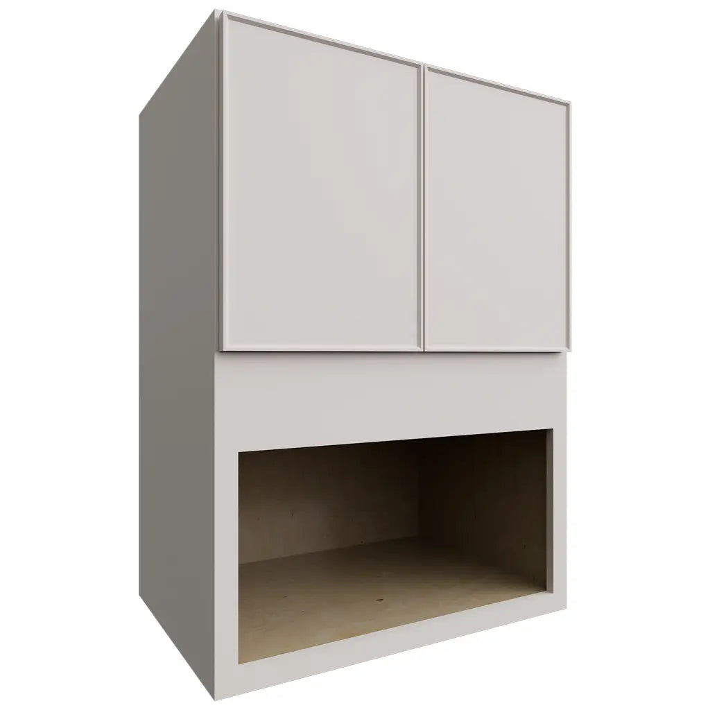 Fabuwood Allure Echo Dove 30" W X 42" H X 21" D Microwave Cabinet