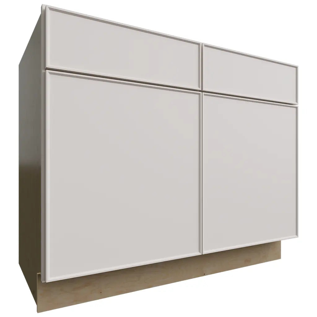 Fabuwood Allure Echo Dove 42" W X 34 1/2" H X 24" D Double Door Sink Base Cabinet