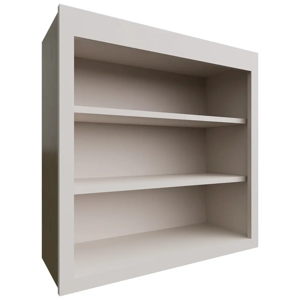 Fabuwood Allure Echo Dove 30" W X 30" H X 12" D Wall Open Shelf Cabinet