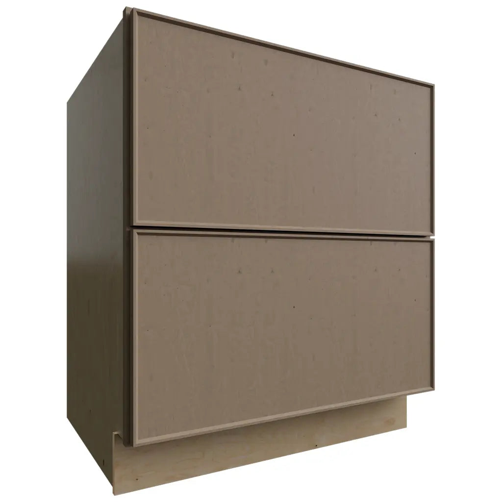 Fabuwood Allure Echo Mocha 30" W X 34 1/2" H X 24" D 2 Drawer Base Cabinet