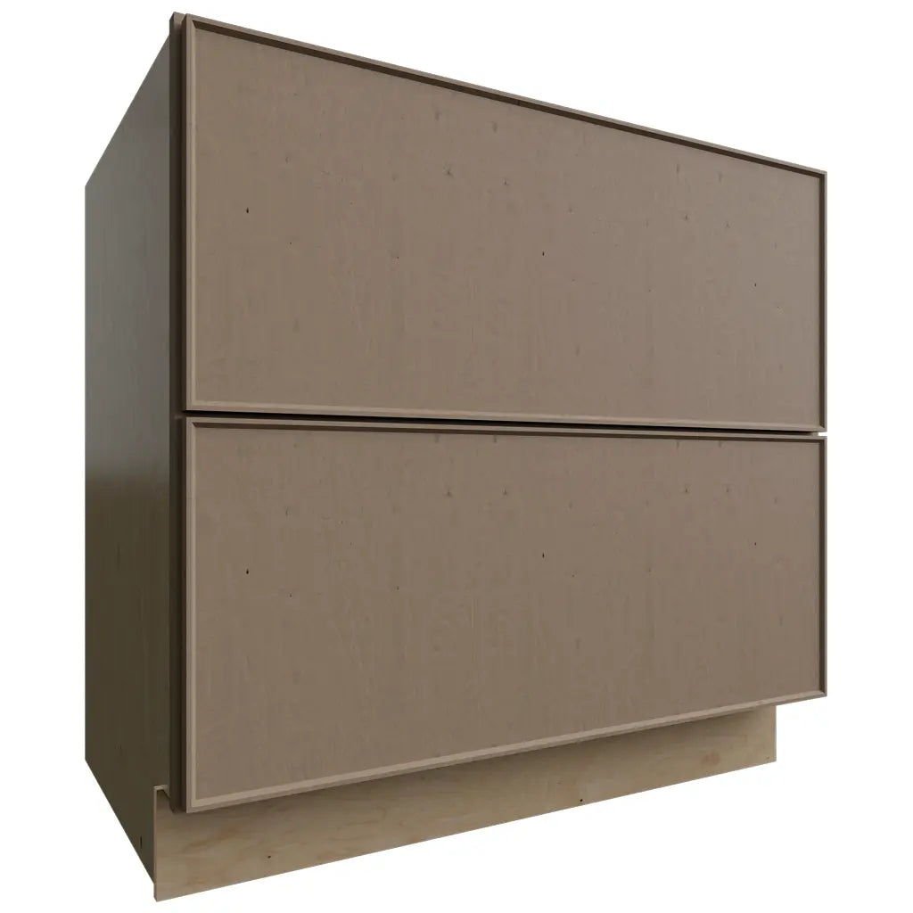 Fabuwood Allure Echo Mocha 36" W X 34 1/2" H X 24" D 2 Drawer Base Cabinet