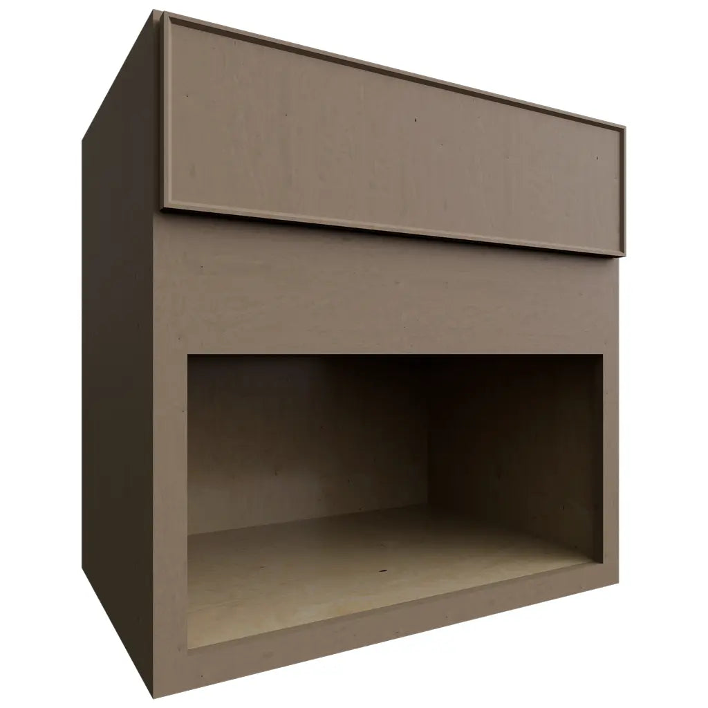 Fabuwood Allure Echo Mocha 30" W X 30" H X 21" D Wall Microwave Cabinet