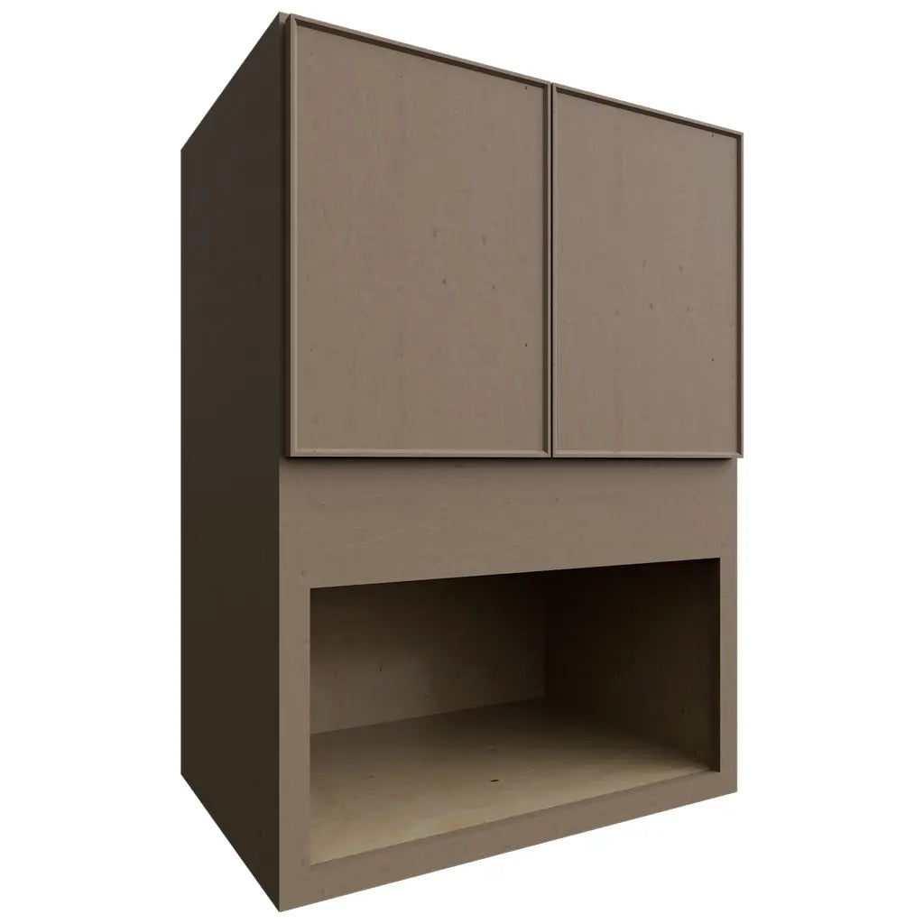 Fabuwood Allure Echo Mocha 30" W X 42" H X 21" D Microwave Cabinet