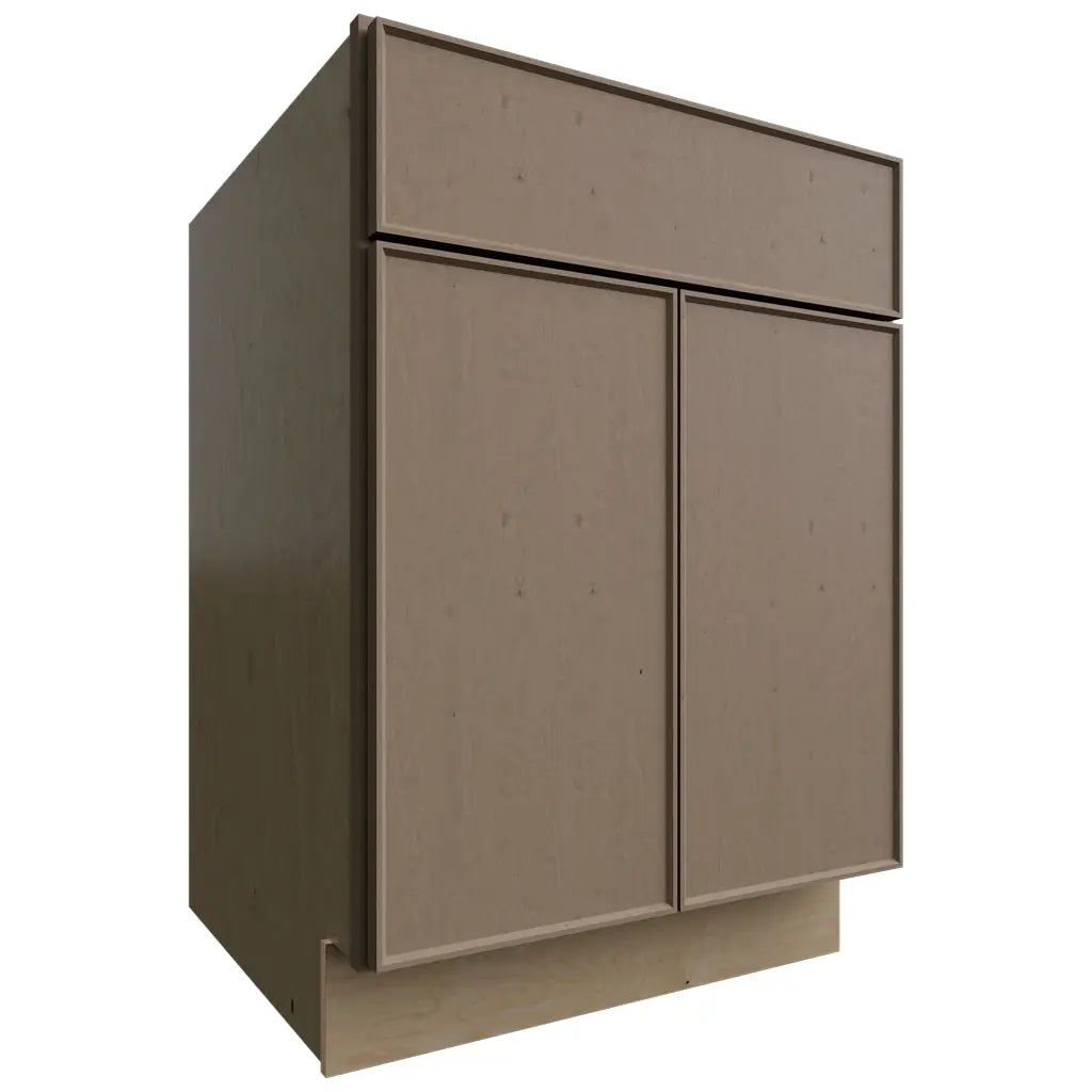 Fabuwood Allure Echo Mocha 24" W X 34 1/2" H X 24" D Double Door Sink Base Cabinet