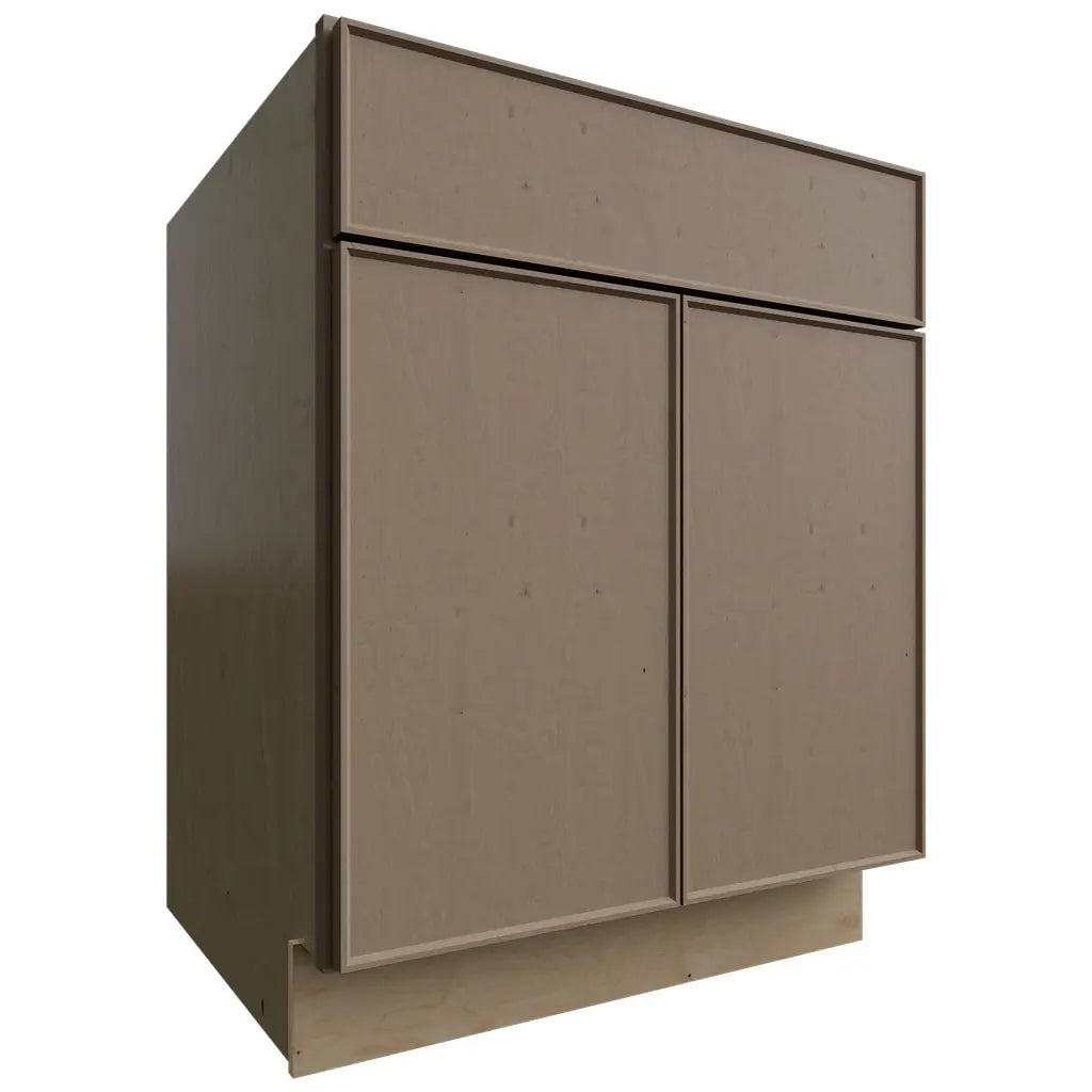 Fabuwood Allure Echo Mocha 27" W X 34 1/2" H X 24" D Double Door Sink Base Cabinet