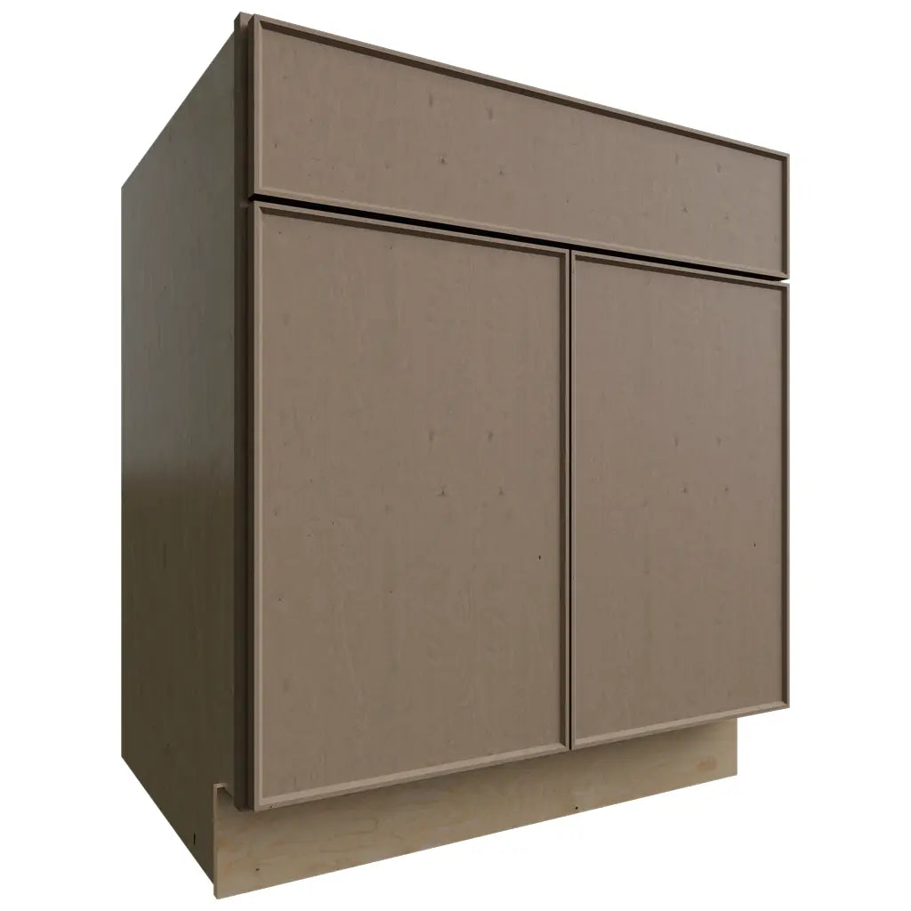Fabuwood Allure Echo Mocha 30" W X 34 1/2" H X 24" D Double Door Sink Base Cabinet
