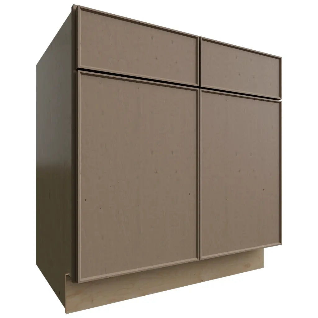 Fabuwood Allure Echo Mocha 33" W X 34 1/2" H X 24" D Double Door Sink Base Cabinet