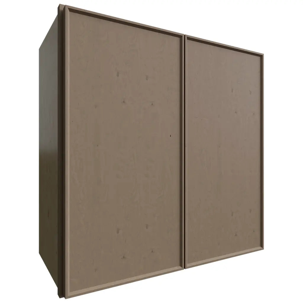 Fabuwood Allure Echo Mocha 24" W X 24" H X 12" D Double Door Wall Cabinet