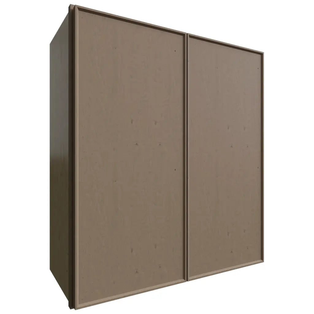 Fabuwood Allure Echo Mocha 27" W X 30" H X 12" D Double Door Wall Cabinet